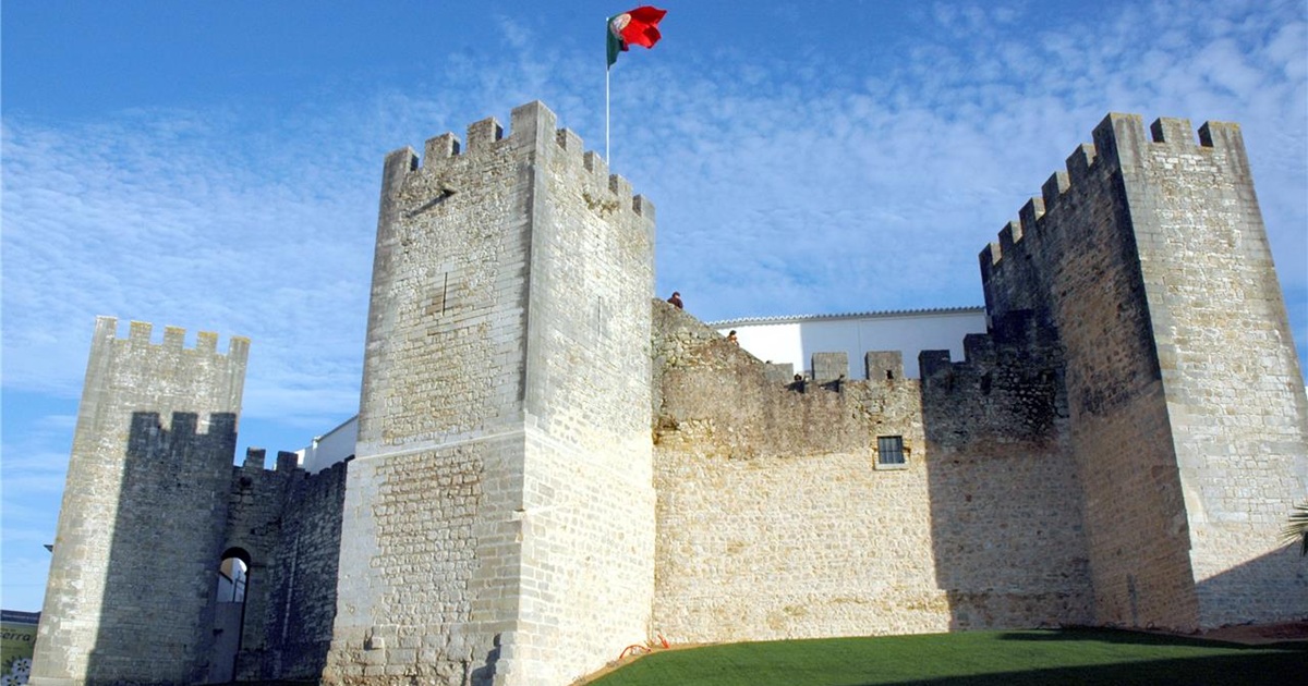 Castelo de Loulé walls and towers in the historic centre
