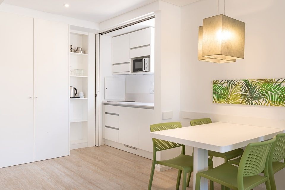 Apartment living space at 3HB Falésia Garden near Praia da Falésia
