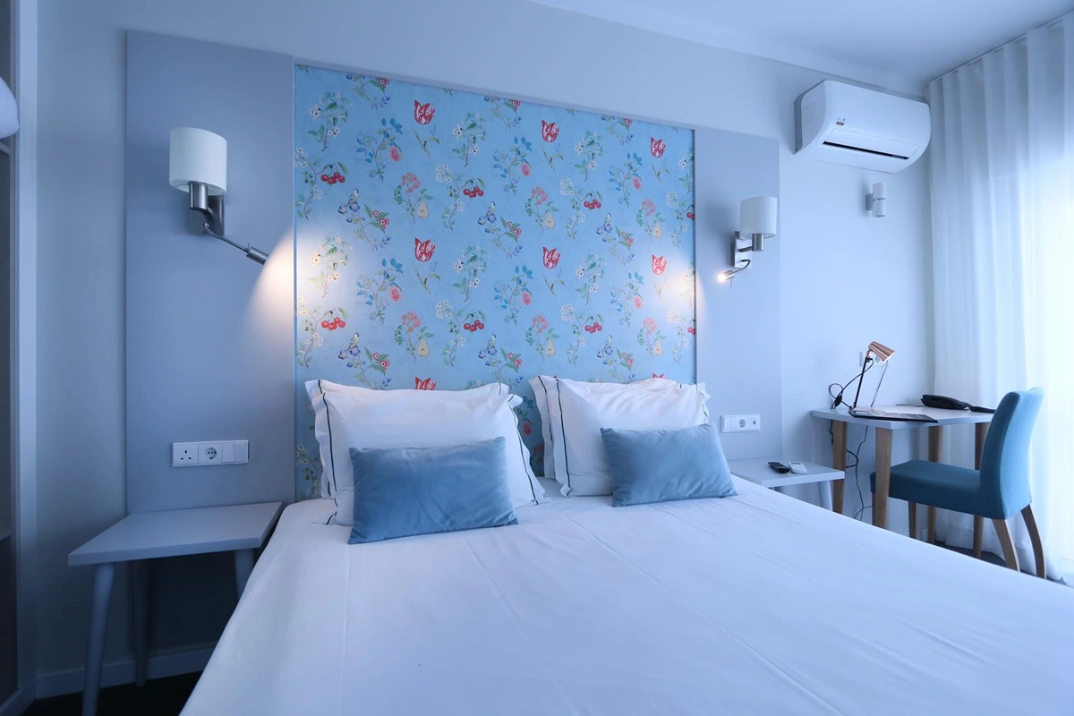 Renovated guest room at Água Hotels Alvor Jardim near Alvor village