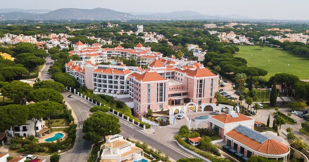Hilton Vilamoura As Cascatas resort pools and gardens