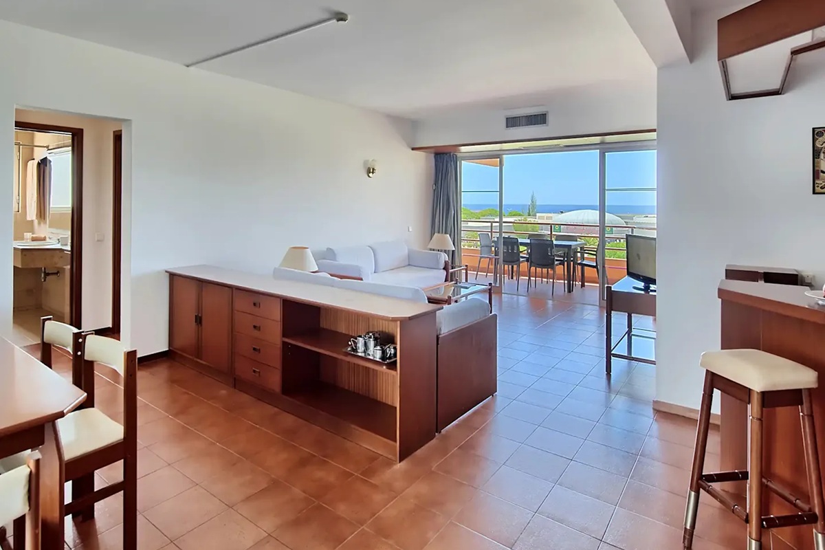 Apartment living space at Portobelo Vilamoura
